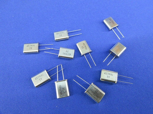 QUARTZ CRYSTAL UNIT 10個入 HC-49/U 457KHz