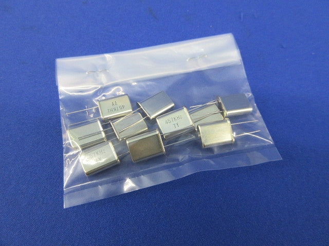 QUARTZ CRYSTAL UNIT 10個入 HC-49/U 457KHz
