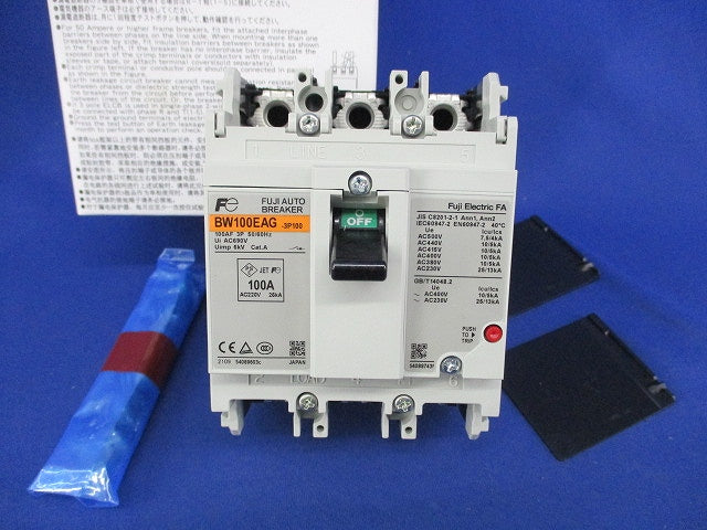 オートブレーカ 3P100A BW100EAG