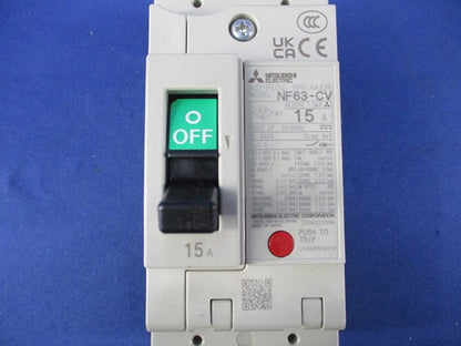 ノーヒューズブレーカ2P15A NF63-CV
