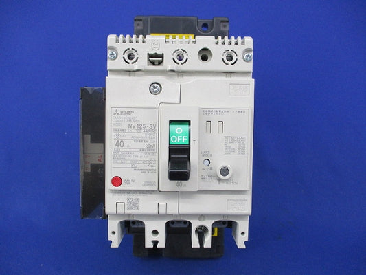 サーキットブレーカー3P40A NV125-SV