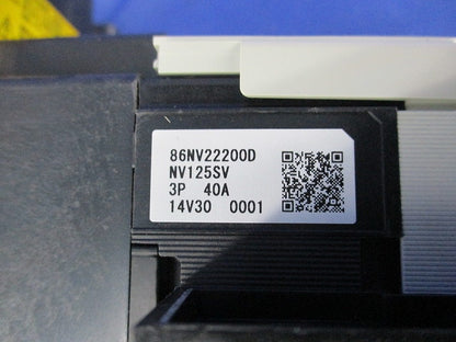 サーキットブレーカー3P40A NV125-SV