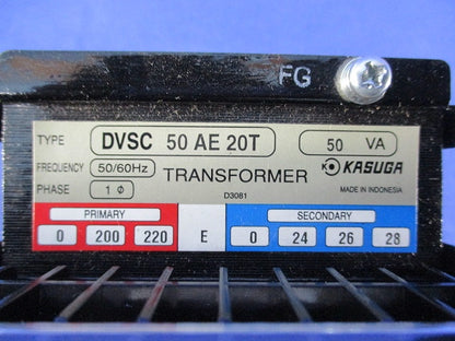 単相複巻トランス DVSC50AE20T
