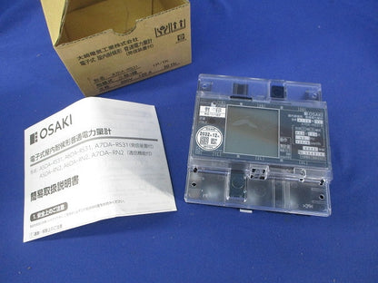 電子式普通電力量計200V120A50Hz A7DA-RS31形