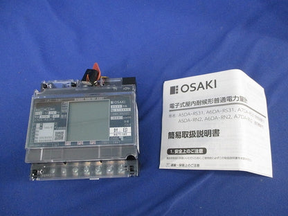 電子式普通電力量計200V5A50Hz A7DA-RS31形
