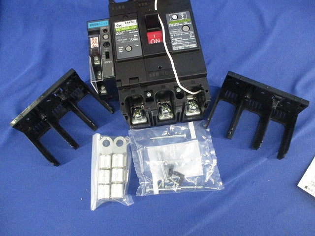 サーキットブレーカ3P2E100A(単3中性線欠相保護付)(漏電警報ユニット付) NE108NA