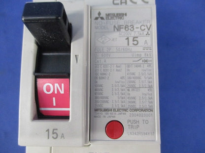 ノーヒューズブレーカ2P15A NF63-CV