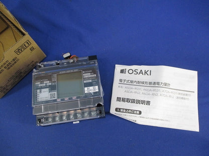 電子式普通電力量計200V5A50Hz A7DA-RS31形