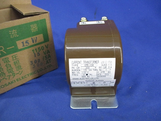 低圧変流器300A CPR-15W