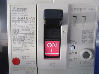 漏電遮断器3P3E30A NV63-CV