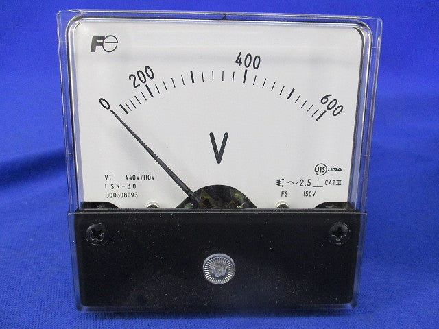 角形交流電圧計 FSB-80