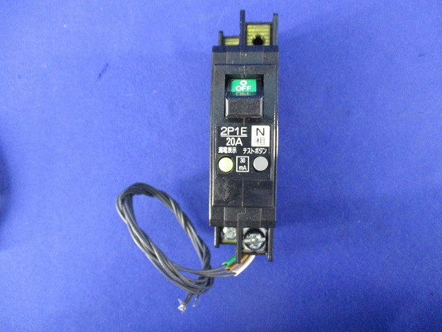 漏電遮断器2P1E20A FG52CN