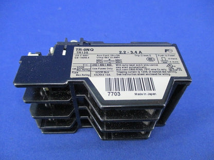 電磁開閉用サーマルリレー TR-0NQ TR13S