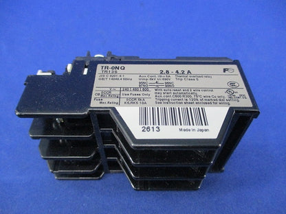 電磁開閉用サーマルリレー TR-0NQ TR13S