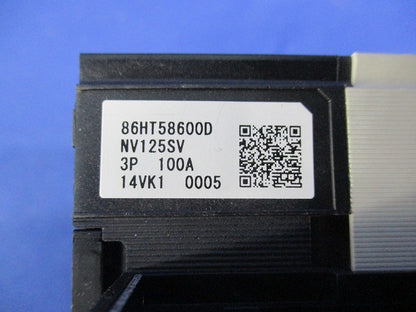 サーキットブレーカー3P100A NV125-SV
