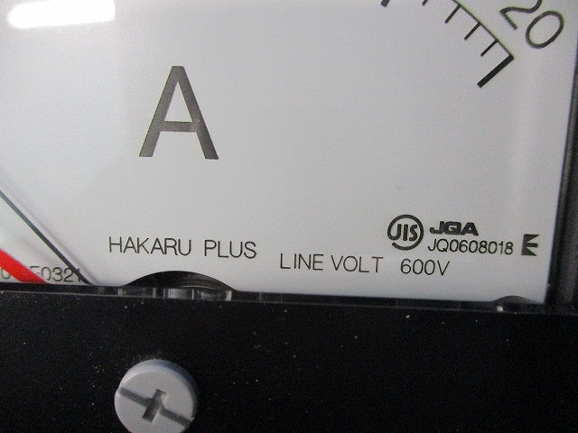 交流電流計 20A 0-20A RAS-82A