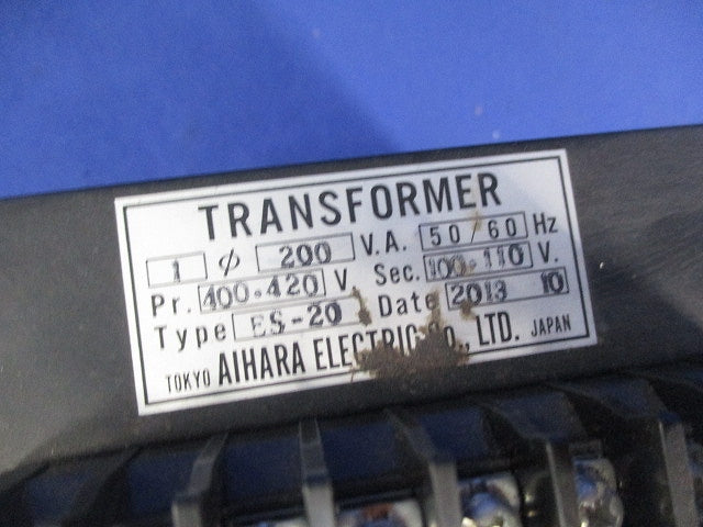 単相複巻トランス(ジャンク品) ES-20