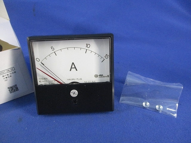 交流電流計 0-15A 15/5A RAS-82A