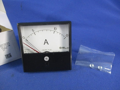 交流電流計 0-15A 15/5A RAS-82A