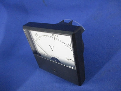 角形交流電圧計0-300V RAS-82V