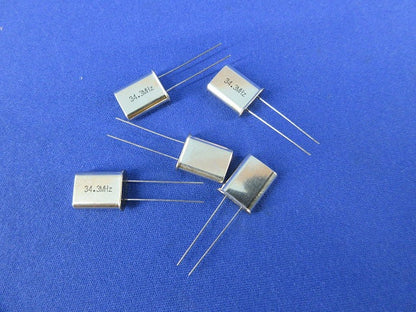 Quarts Crystal Unit 5個入 HC-49/U 34.30MHz