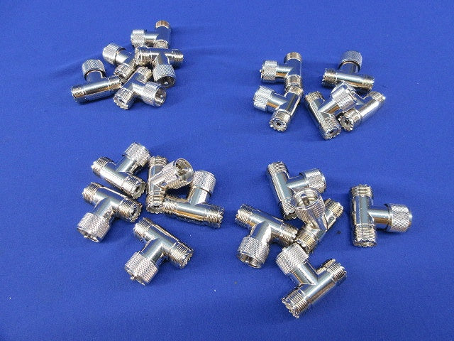 Connector 20個入 M型 接栓 三方分岐