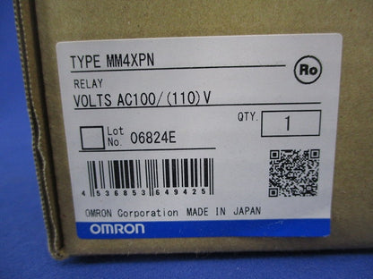 パワーリレー AC100/110V MM4XPN