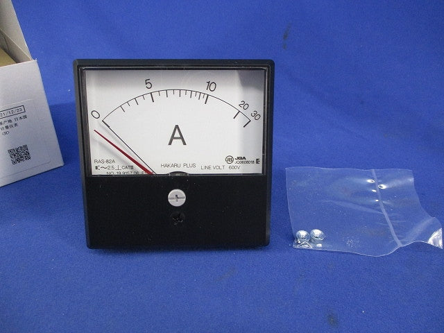 交流電流計 0-10-30A RAS-82A
