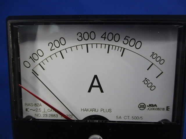 交流電流計 0-500-1500A 500/5A RAS-82A