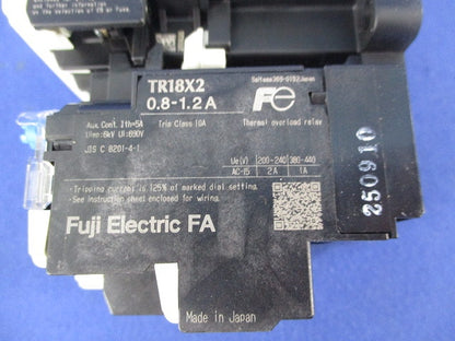 電磁開閉器200V SC09XA+TR18X2
