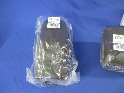 エアコン配管化粧カバーセット(混在3個入)(ブラウン) SKF-77-B他