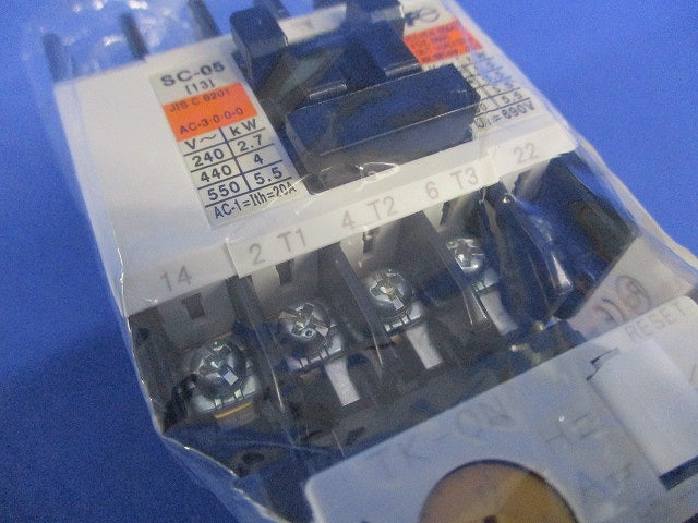 電磁開閉器 200V2.2ｋW 7-11A 1a1b SW-05/2E