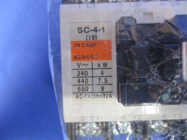 標準形電磁接触器  AC100V SC-4-1