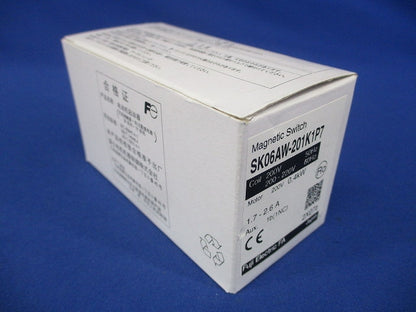 電磁開閉器 200V 1.7-2.6A 1ｂ SK06AW-201K1P7