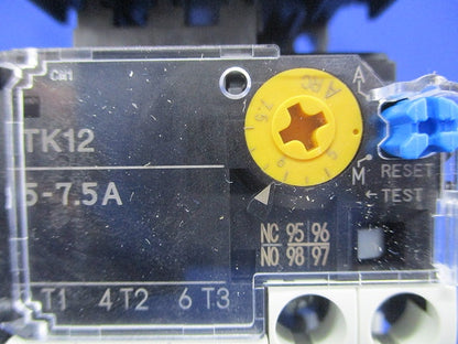 電磁開閉器 200V 5-7.5A 1ｂ SK09AW-201K005