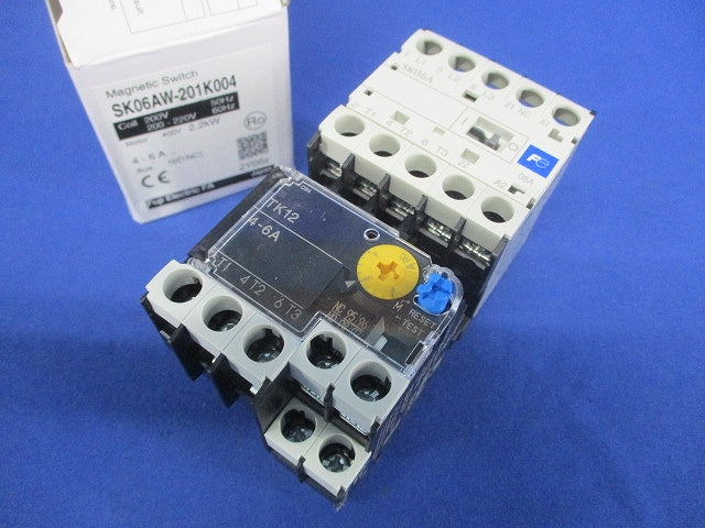 電磁開閉器 200V 4-6A 1ｂ SK06AW-201K004