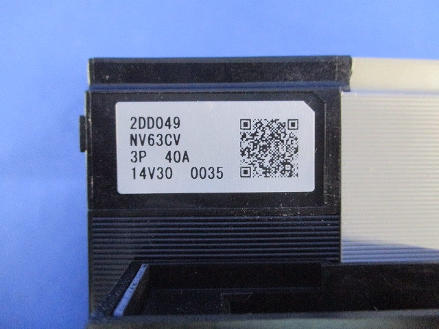 漏電アラーム遮断器 3P3E40A30ｍA 100-400V NV63-CV3P3E40A30mA