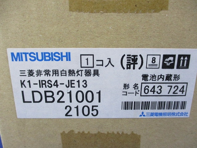 非常用白熱灯器具(21年製) LDB21001