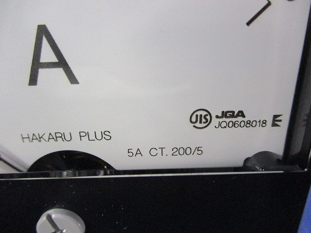 交流電流計 0-200-600A 200/5A RAS-82A