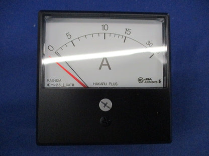 交流電流計 0-15-45A 15/5A RAS-82A