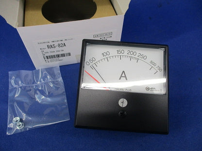 交流電流計 0-250-750A 250/5A RAS-82A