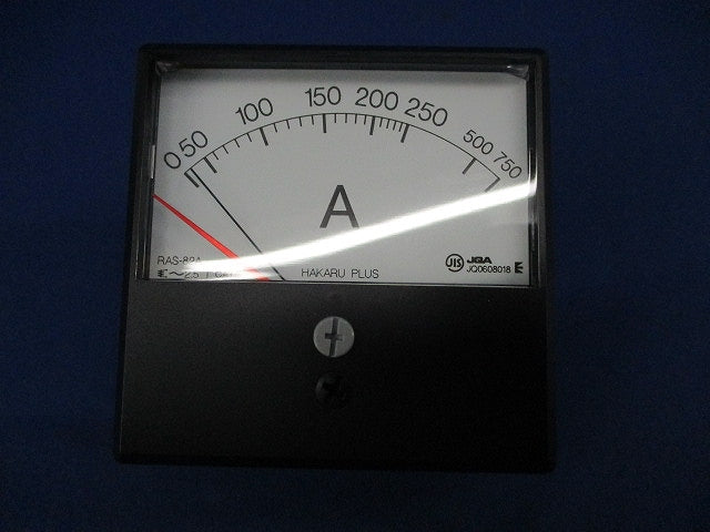 交流電流計 0-250-750A 250/5A RAS-82A