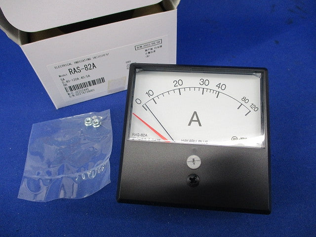 交流電流計 0-40-120A 40/5A RAS-82A