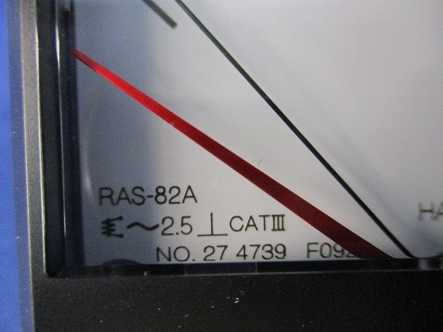 交流電流計 0-40-120A 40/5A RAS-82A