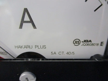 交流電流計 0-40-120A 40/5A RAS-82A