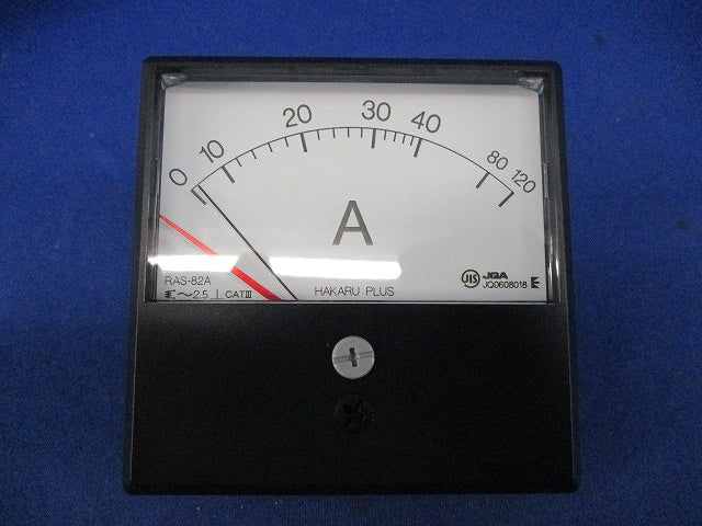 交流電流計 0-40-120A 40/5A RAS-82A