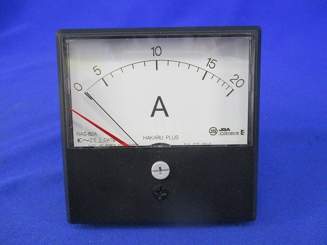 交流電流計 0-15-45A 15/5A RAS-82A