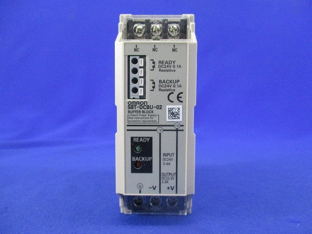 瞬停対策ブロック DC24V S8T-DCBU-02