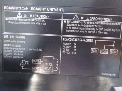 漏電アラーム付遮断器3P100A NF125-ZSV
