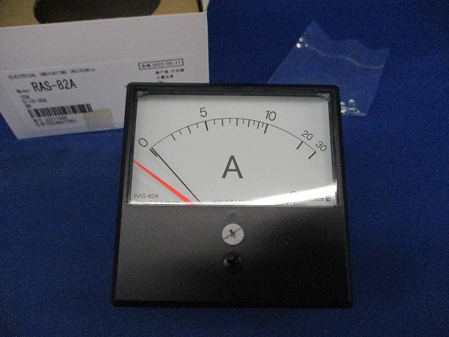 交流電流計 0-10-30A RAS-82A